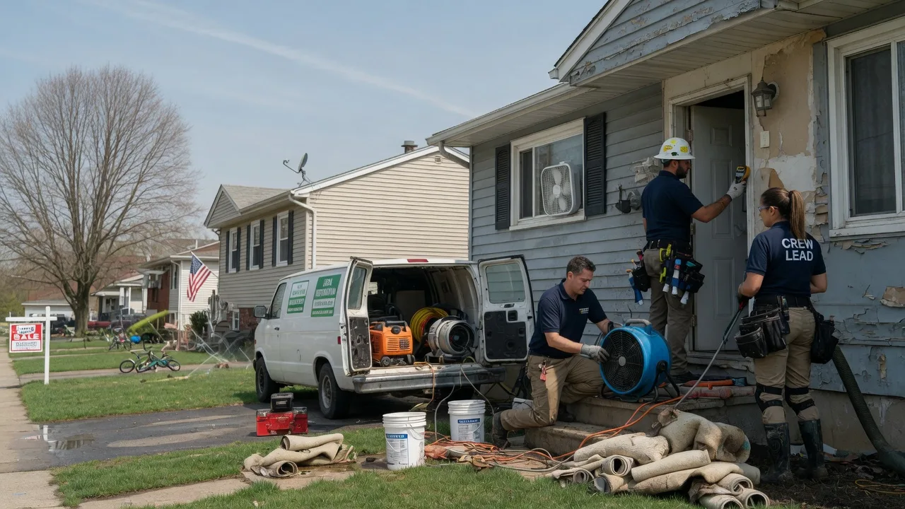Flood Cleanup in Blythewood, SC near me